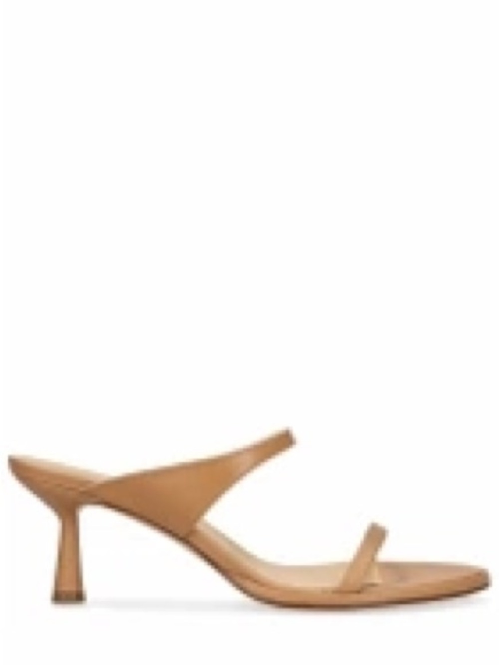 Aeyde 65mm Mary leather sandals beige - Picture 2 of 5